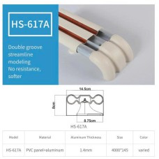 Tay vịn hành lang chống va đập HS-617A